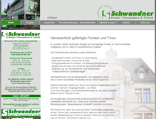 Tablet Screenshot of fenster-schwandner.de